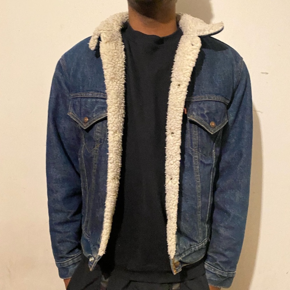Men's Vintage Levi’s Sherpa Lined Jacket